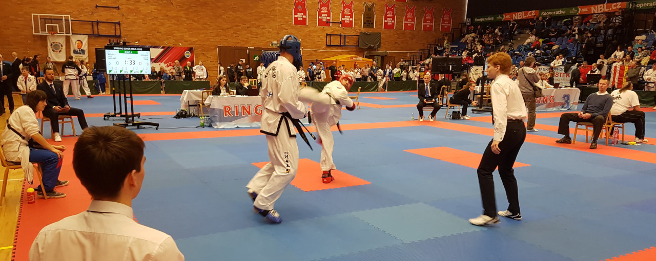 Třebíčští taekwondisté na Czech Open