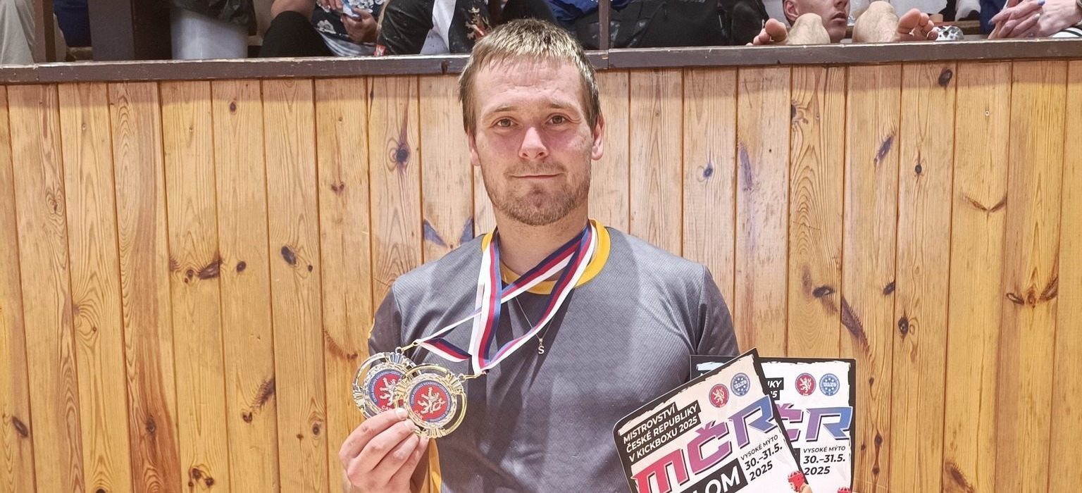 Pavel Vobůrka 2x stříbrný na MČR v kickboxu